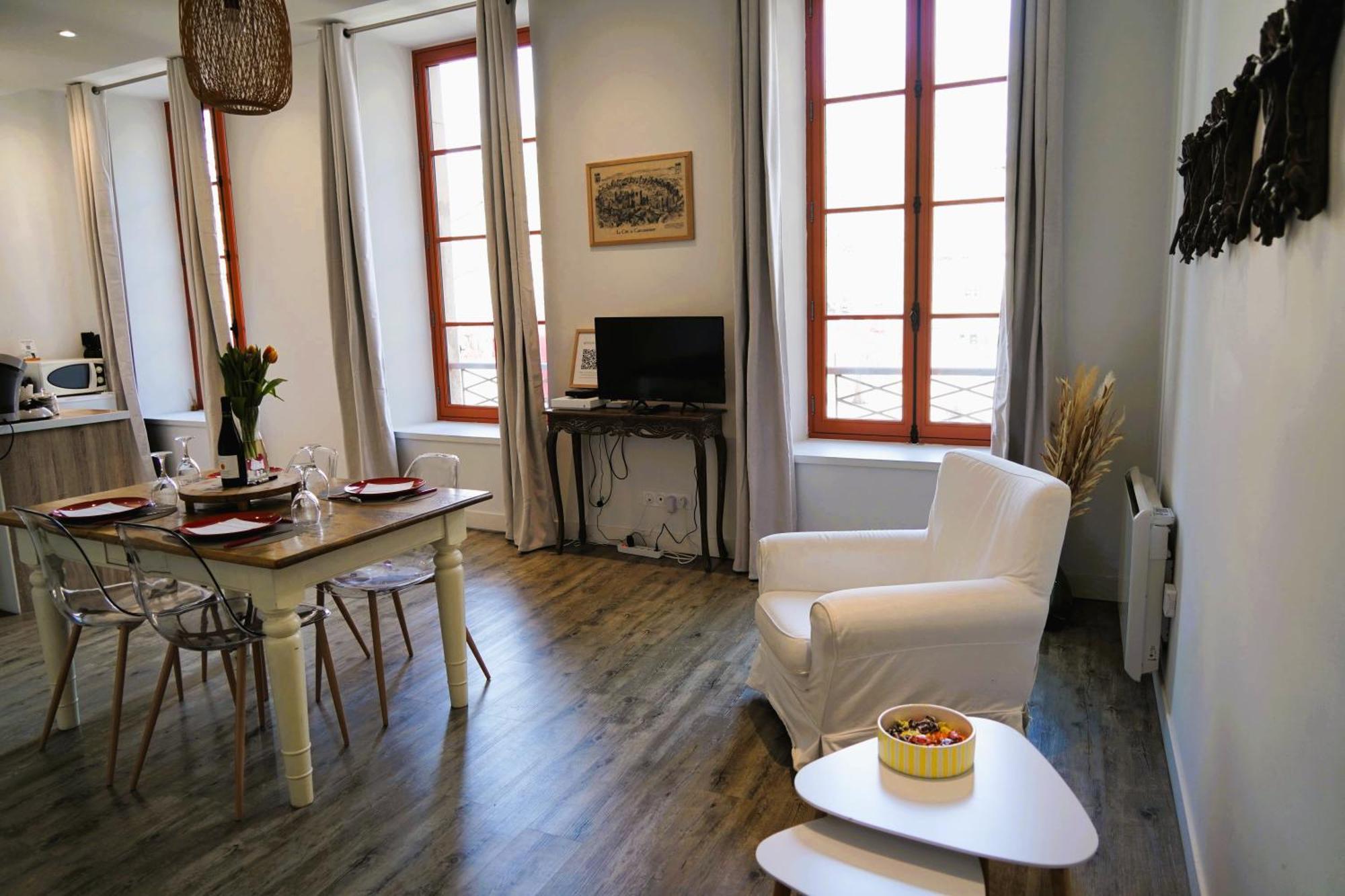 La Magie De Carnot Meuble De Tourisme 3 Etoiles Apartamento Carcassonne Exterior foto
